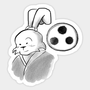 Usagi Yojimbo Bust Sticker